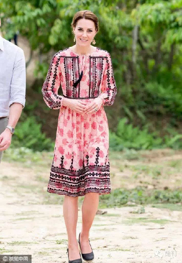 她貴比英女王，卻穿幾百塊的衣服美翻東南亞！