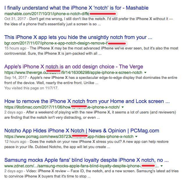 美國人管iPhone X的“齊劉海”叫什么？