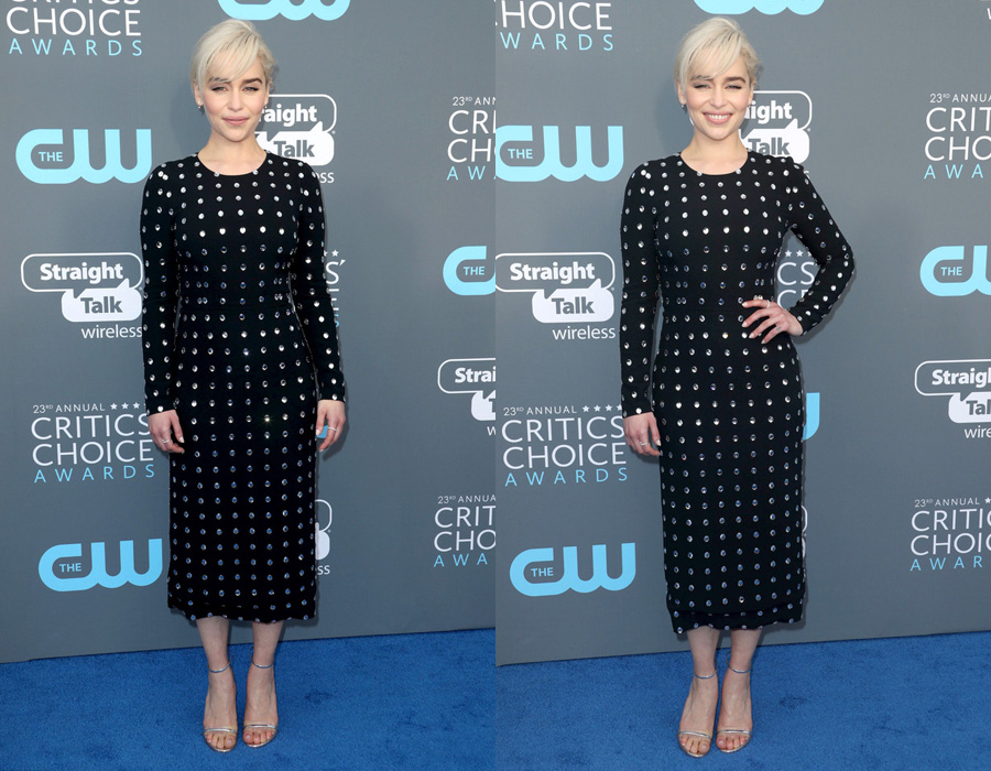 第23屆美國(guó)評(píng)論家選擇獎(jiǎng)紅毯秀的最美瞬間（組圖）