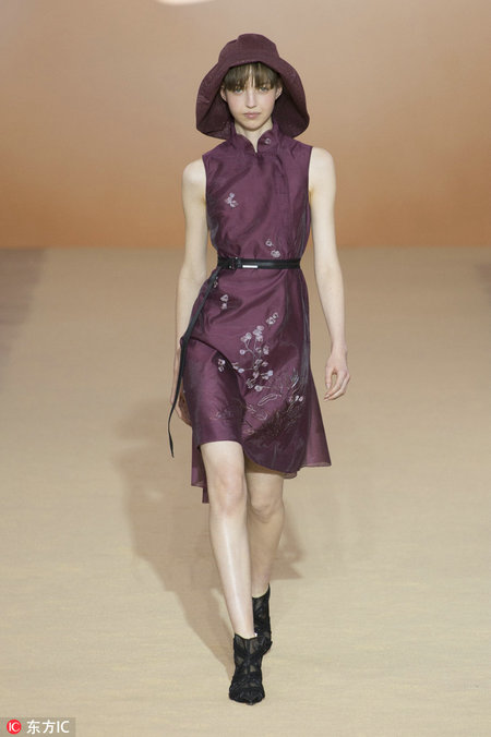 2018年時(shí)尚界刮起“中國(guó)風(fēng)”（組圖）